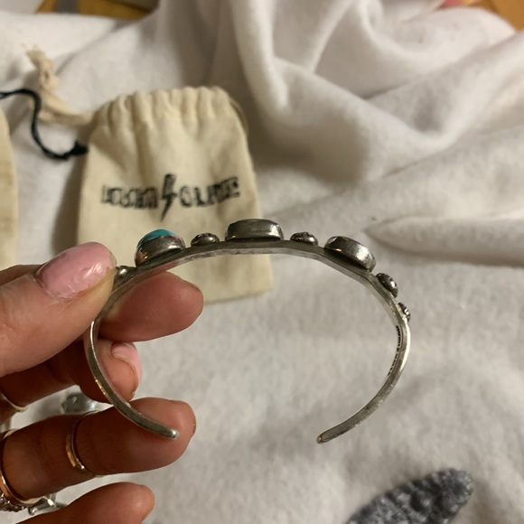 Numi Olive Bracelet Sterling Turquoise - Picture 3 of 6